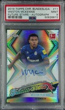 Weston McKennie Chrome Bundesliga 2019/20 /50 Auto
