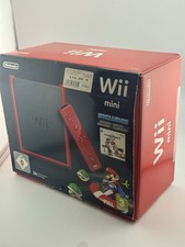Nintendo Wii mini Mario Kart Bundle Spielekonsole (PAL) - Rot