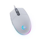 Mysz gamingowa Logitech G203 z 8000 DPI, podświetleniem RGB i 6 przyciskami