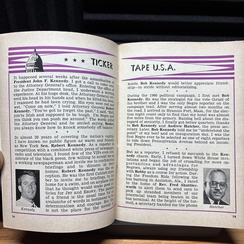 Vtg 1968 JET Magazine Black History Civil Rights RFK Robert Kennedy Cover * Soul - Picture 3 of 3