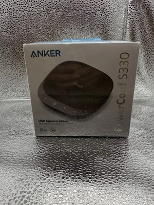 Anker PowerConf S330 USB Speakerphone Conference Microphone Home Office Sealed