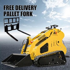 Free delivery.Mini loader.Track-type.Equipped with radiator. Gasoline engine EPA
