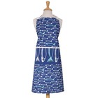 Dexam Fish Adult Apron Marine Blue