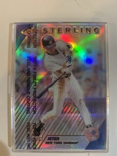 DEREK JETER 1999 Topps Finest STERLING Refrector #258 New York Yankees