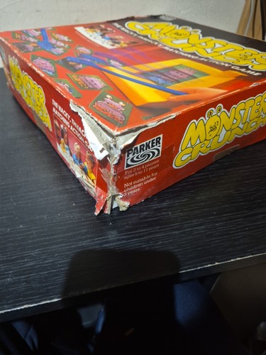 Juego de colección "Monster Crunch", Parker Brothers 1987 como en la foto - Imagen 10 de 11