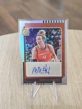 2025 Panini Donruss WNBA Marina Mabrey AUTO SILVER HOLO SP Connecticut Sun🔥 🔥