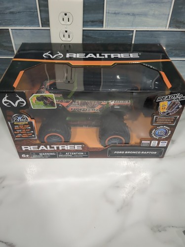 RealTree: RTR RC - Ford Bronco Raptor - grün-orange-camo - 2,4 Ghz - Bild 1 von 8