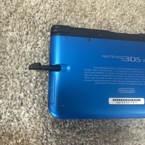 Nintendo 3DS XL Black Handheld Console SPR-001 W/ Stylus - And 6 Games - Picture 5 of 11