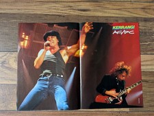 AC/DC & White Lion Kerrang! Double-Sided Poster