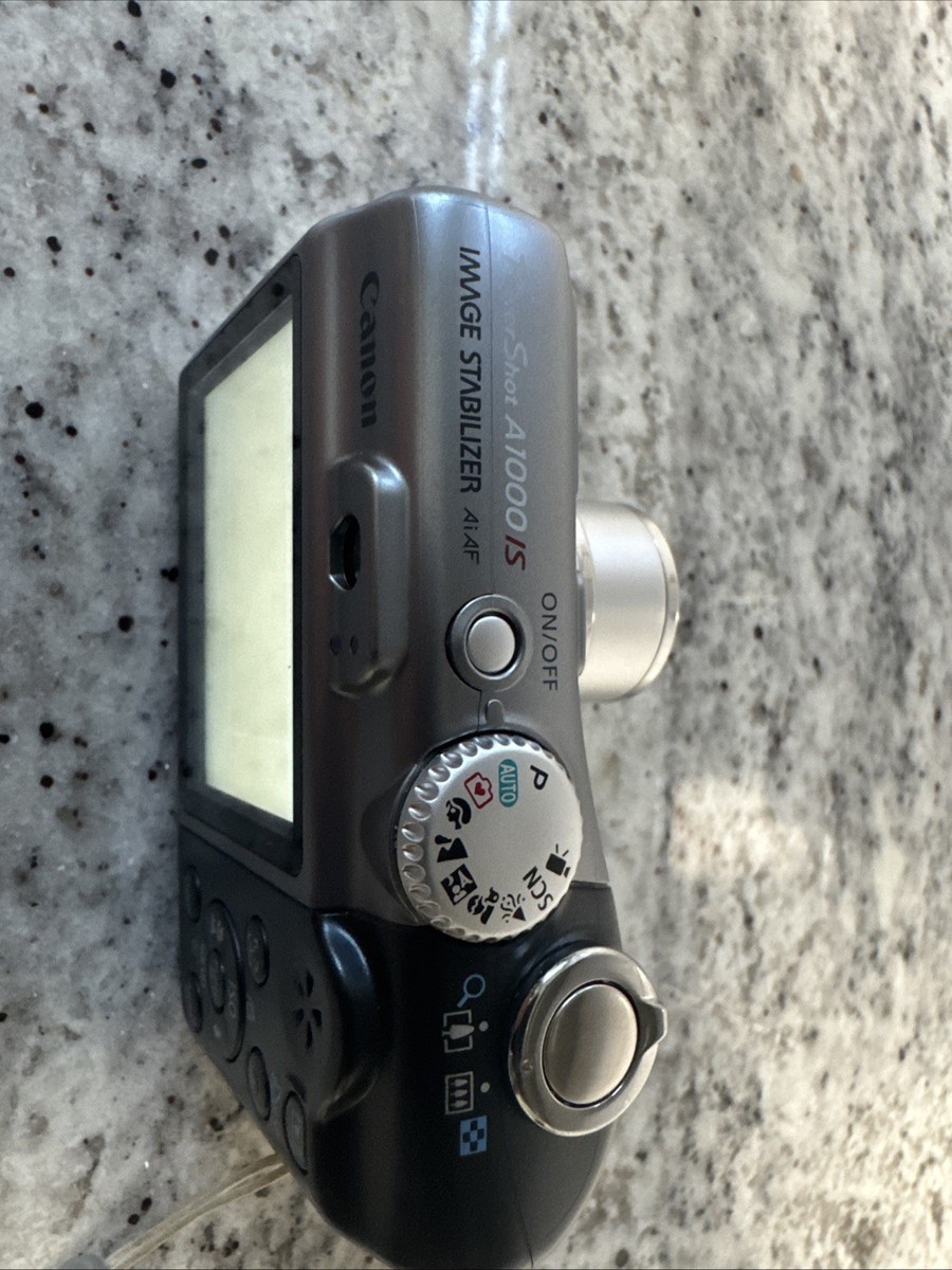 Canon キャノンPowerShot A1000 ISブラウン　ジャンク品 Yahoo!オークション -「a1000is」の落札相場・落札価格