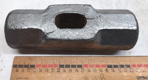 Sledge Hammer Head 2 lb 15 oz. Cast Steel Blacksmith 0723256 - Picture 1 of 8
