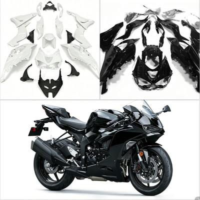 Injection Fairings Kit+Bolts For Kawasaki Ninja ZX-6R ZX6R ZX636