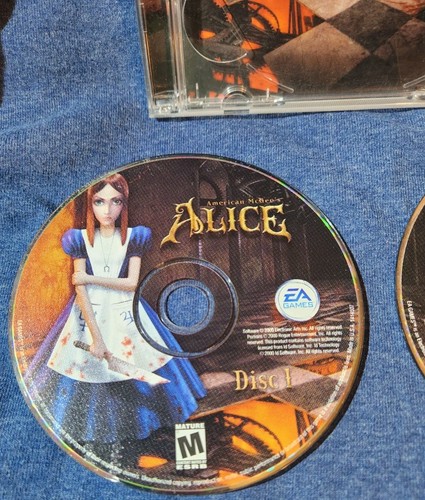American McGee's Alice (Vintage PC Game) 2-Disc Set - Disc 2 Scratches - READ - Picture 2 of 9