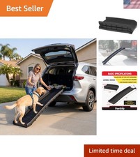 61" Folding Pet Ramp, Portable Dog Ramp for Cars, SUVs, Beds  Couches, Light...