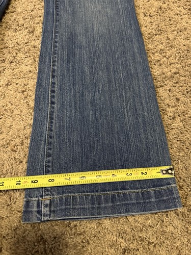 GAP Vintage Original Long And Lean Jeans Flare Y2k 90s Mid Rise Gr. 10 32x31 - Bild 4 von 8