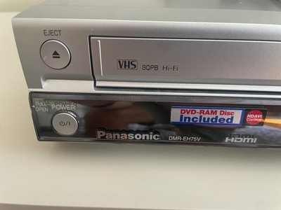 Panasonic DMR-EH75V DVD/VCR/HDD Recorder Player Japan Tested Works