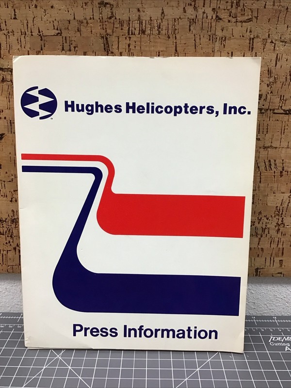 Vintage Hughes Helicopters Press Information For Hughes 500E NOTAR Helicopter 