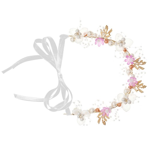 Retro Bridal Hair Accessories Bride Flower Headwear Headpiece Headband - Picture 10 of 12