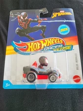 2025 Hot Wheels Racer Verse Marvel Spider-Man MILES MORALES NEW MODEL NEAR MINT