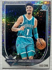 2025-26 Bowman Chrome Lamelo Bell Speckle Refractor /299 Hornets