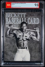 June 1990 Beckett Baseball Card Magazine BO JACKSON Iconic Cover Graded PSA 9.6
