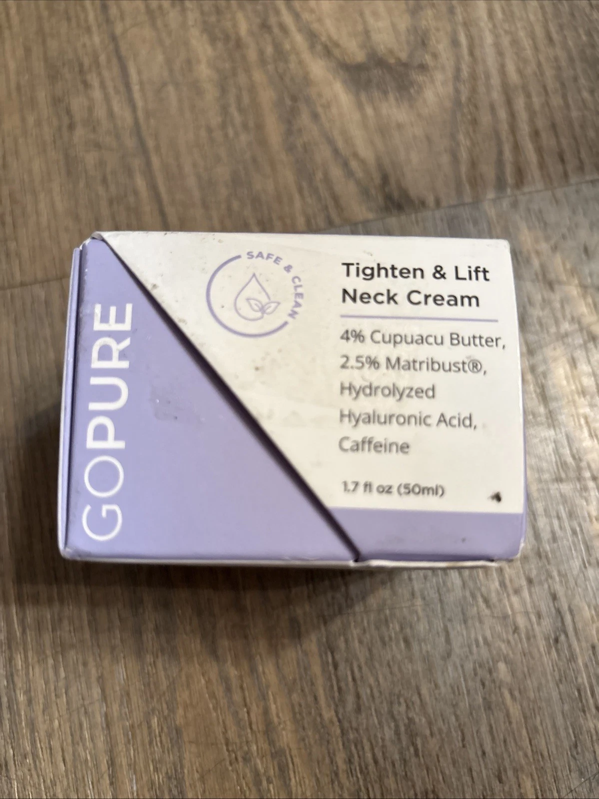 GoPure Tighten & Lift Neck Cream 1.7oz/50ml 01/2028
Opens in a new window or tab
