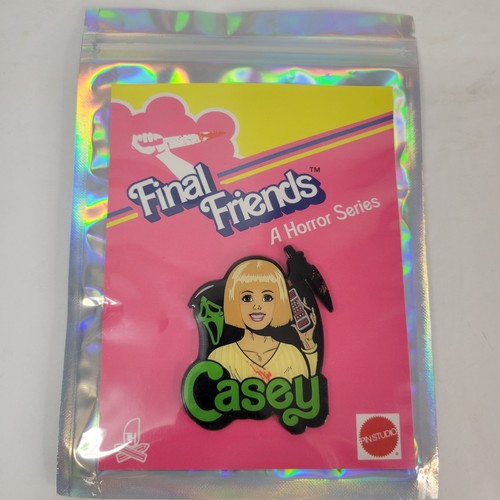 Final Friends " Scream" A Horror Series Casey Enamel Pin 2"X"3" By Pin Studio - Picture 1 of 2