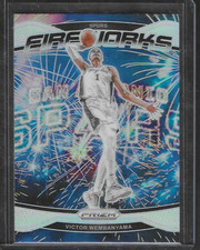 2024 Panini SILVER Prizm Fireworks VICTOR WEMBANYAMA #2