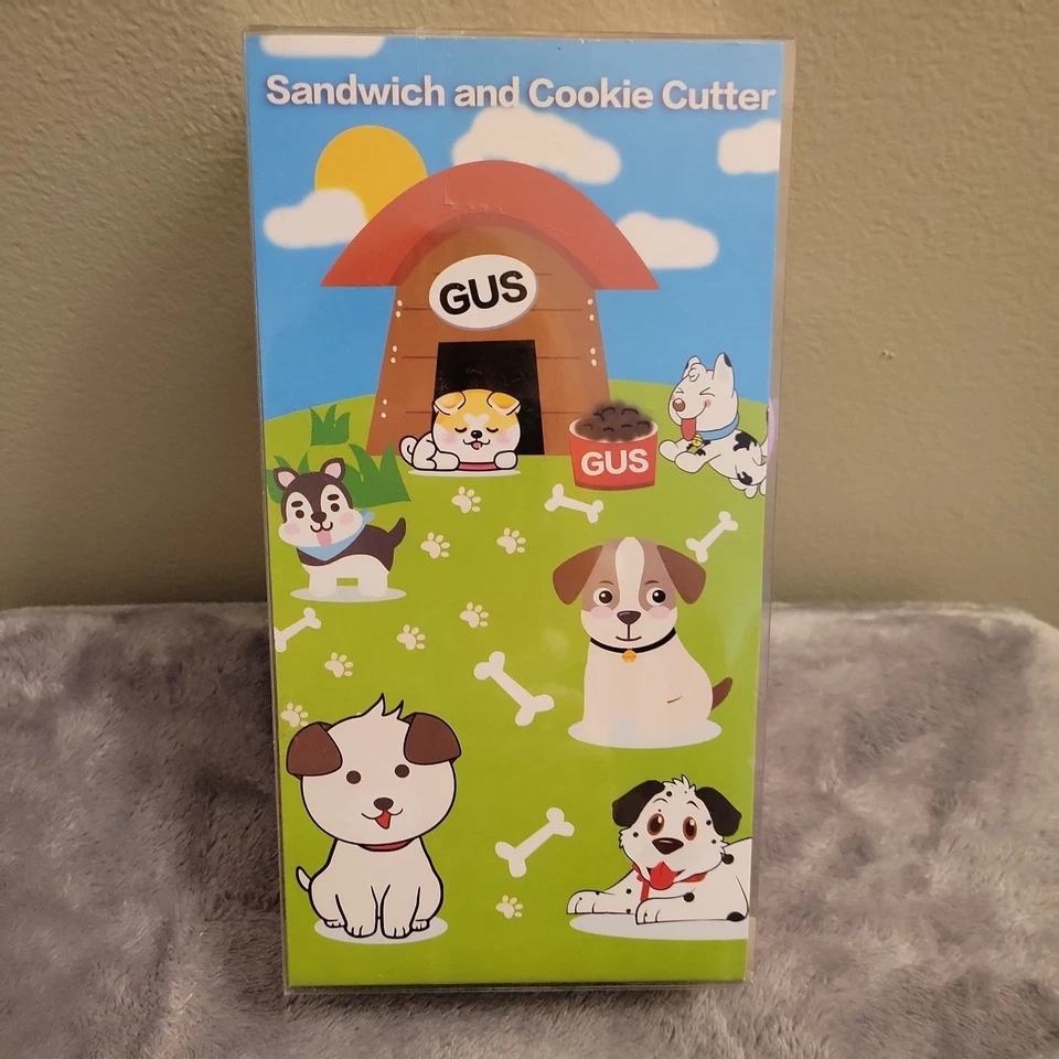 Cortador de sándwiches y galletas GUS para perros patas de hueso formas de perro gato Foto 2 de 3