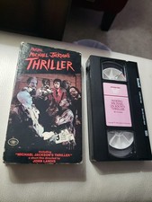 Making Michael Jackson's Thriller VHS Tape 1983 Vtg Billie Jean Performance VGC