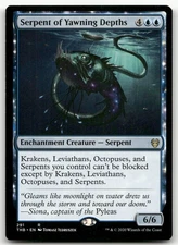 Serpent of Yawning Depths #291 (NM) Theros Beyond Death THB Magic MTG