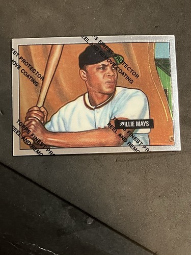 1951 Bowman Willie Mays Rookie MINT CENTERED 1996 Finest Insert