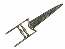 Rajput Katar Tiger Knife Dagger Kripan With Scabbard