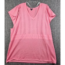 Torrid T-Shirt Womens 6 Mint Green Distressed Relaxed Fit Cotton 40430260