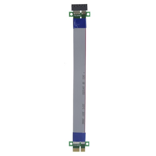 PCIE Extension Cable 1X Riser Card Extender DoubleSpeed MaletoFemale Adapter NEW - Afbeelding 11 van 12