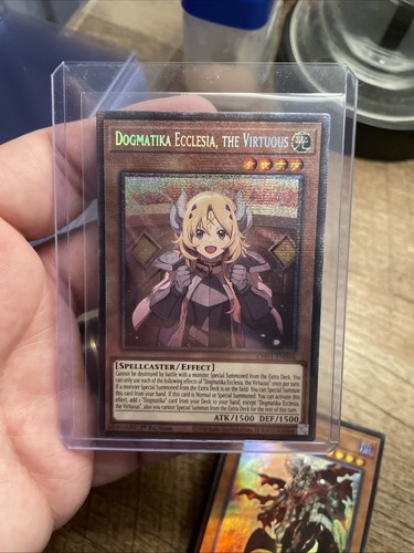 Dogmatika Ecclesia, the Virtuous CH01-EN014 STARLIGHT RARE NM! +Bonus FREESHIP! - Picture 20 of 21