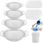 Resin Filter Mesh Paint Strainer Space-saving Storage Fine Mesh Filtration