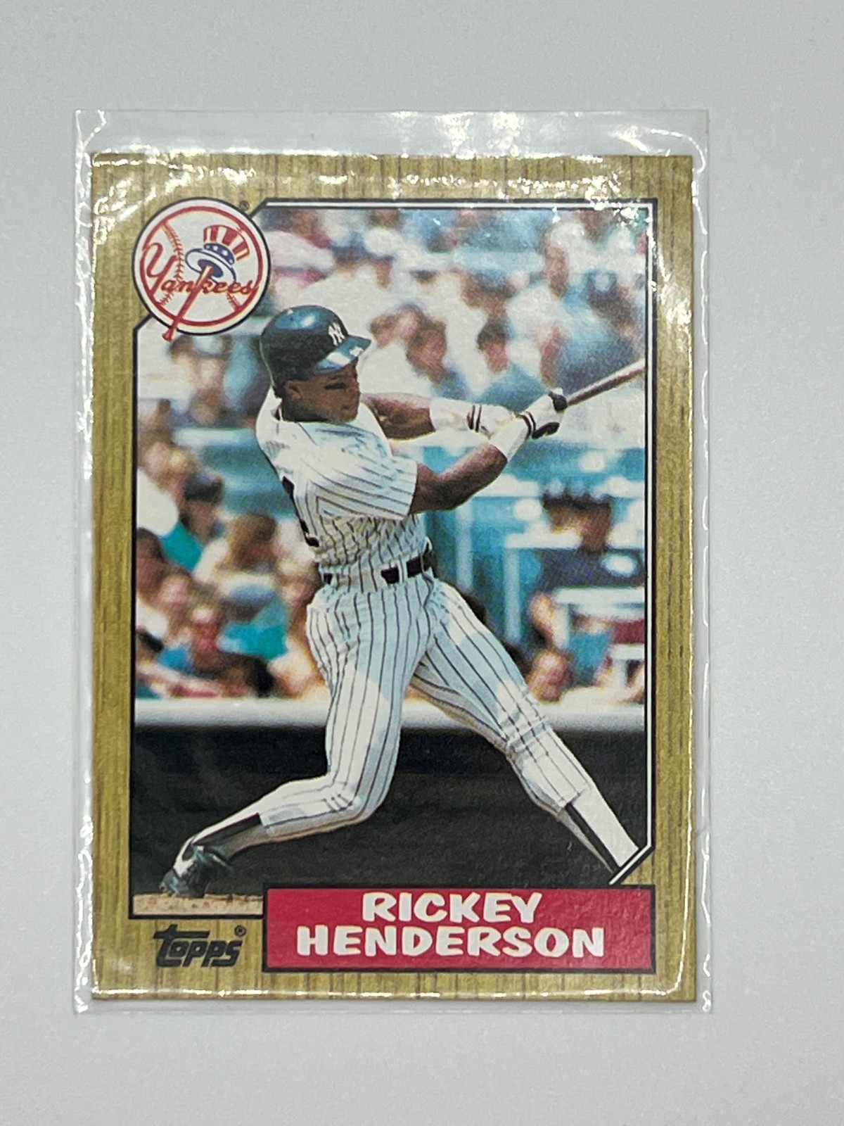 Rickey Henderson #735 Baseball Cards 1987 Topps Tiffany trading card — raw and PSA graded price guide