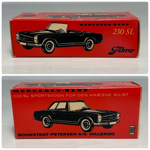 Tekno Mercedes-Benz 230 SL Convertible Denmark Diecast Model Car Collectible - Picture 19 of 20