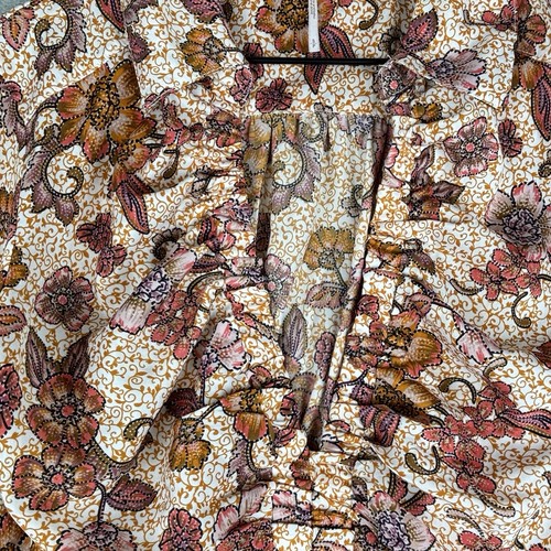Free People Top Womens Small I Got You Floral Vintage Combo Cropped Boho Hippie - Picture 6 of 17