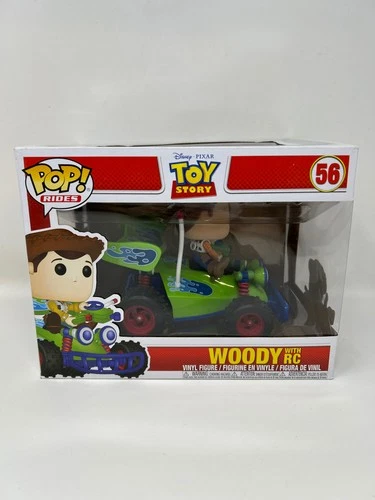 Funko POP! Disney Pixar Toy Story Woody with RC #56 Vinyl Figure DAMAGED BOX