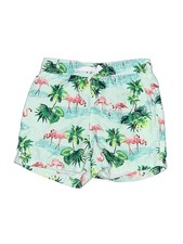 Janie and Jack Boys Green Board Shorts 3