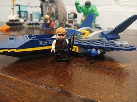 LEGO Marvel Super Heroes Hulk's Helicarrier Breakout 6868 Complete Retired