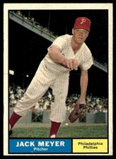 1961 Topps Jack Meyer - Philadelphia Phillies #111