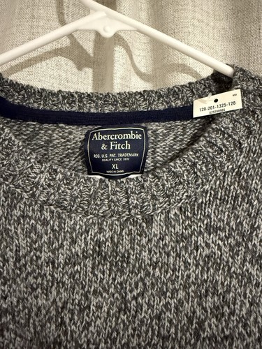Abercrombie & Fitch Merino Wool Holiday Sweater Men’s XL BNWT - Picture 3 of 4