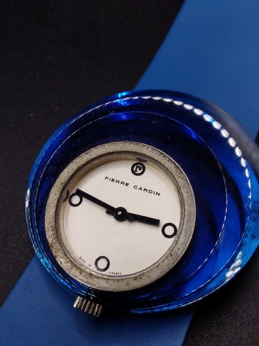 Vintage jaeger lecoultre Pierre Cardin Espace Watch Retro Pop Art Working - Picture 4 of 14