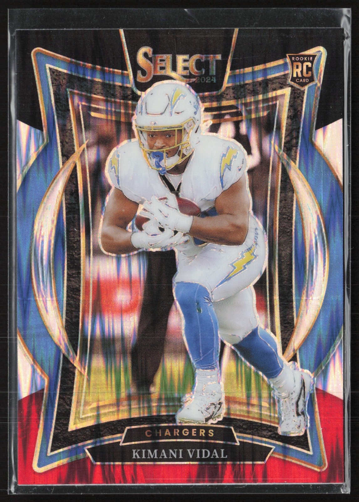 Kimani Vidal Panini Select #15 Black & Red Shock