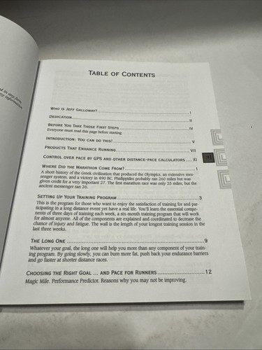 **SIGNED** Galloway Training Programs By Jeff Galloway - Picture 4 of 8