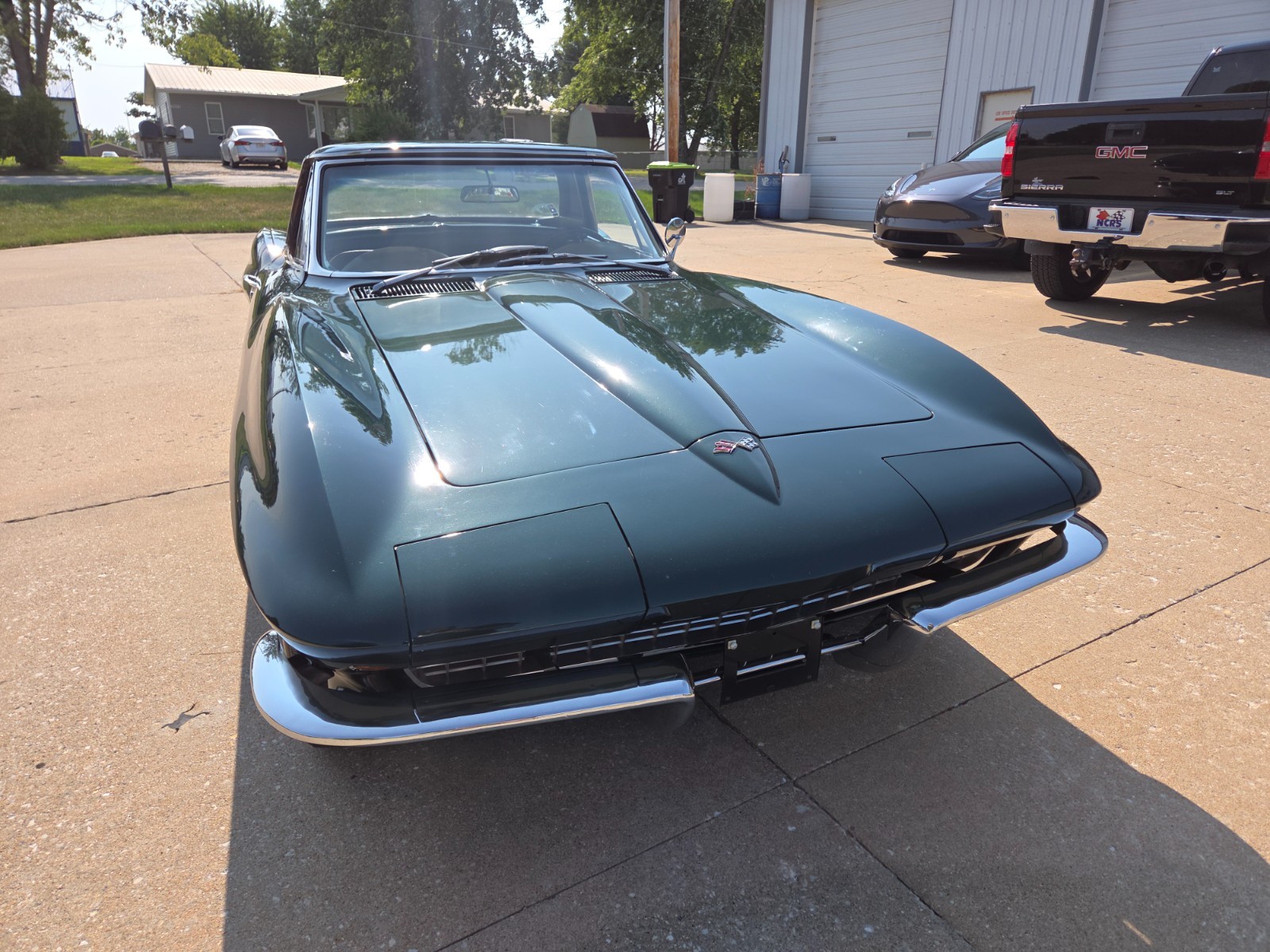 1967 GOODWOOD GREEN Chevrolet Corvette   | C2 Corvette Photo 7