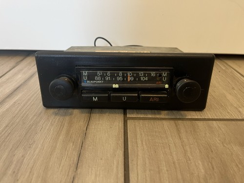 ✅Blaupunkt Ludwigshafen Arimat, FTZ-Nr. U108 Oldtimer Autoradio, Rarität✅ - Bild 2 von 12